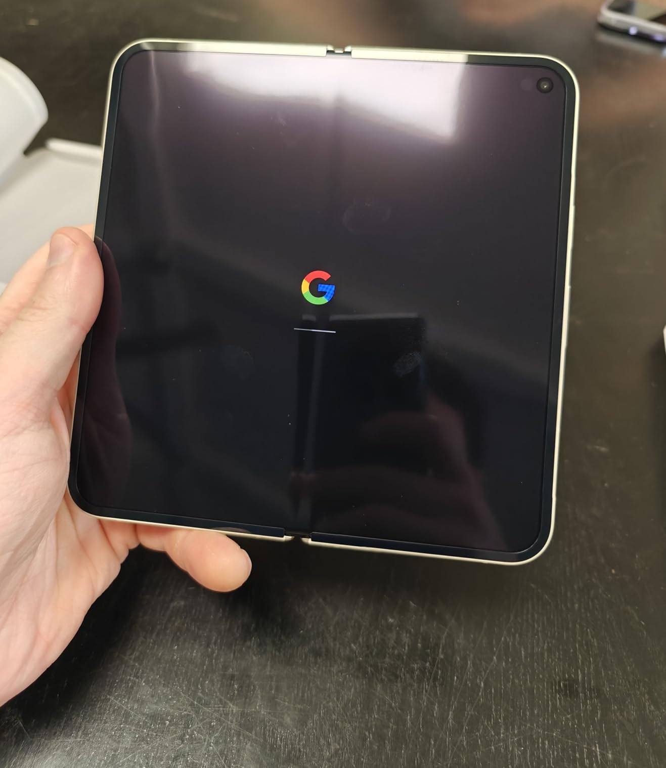 Google Pixel 10 Pro Fold - Unlocked Android Smartphone - Gemini AI Assistant - Advanced Triple Rear Camera System - 24+ Hour Battery - Foldable Display - Moonstone - 256 GB (2025 Model) - Customer Photo 2