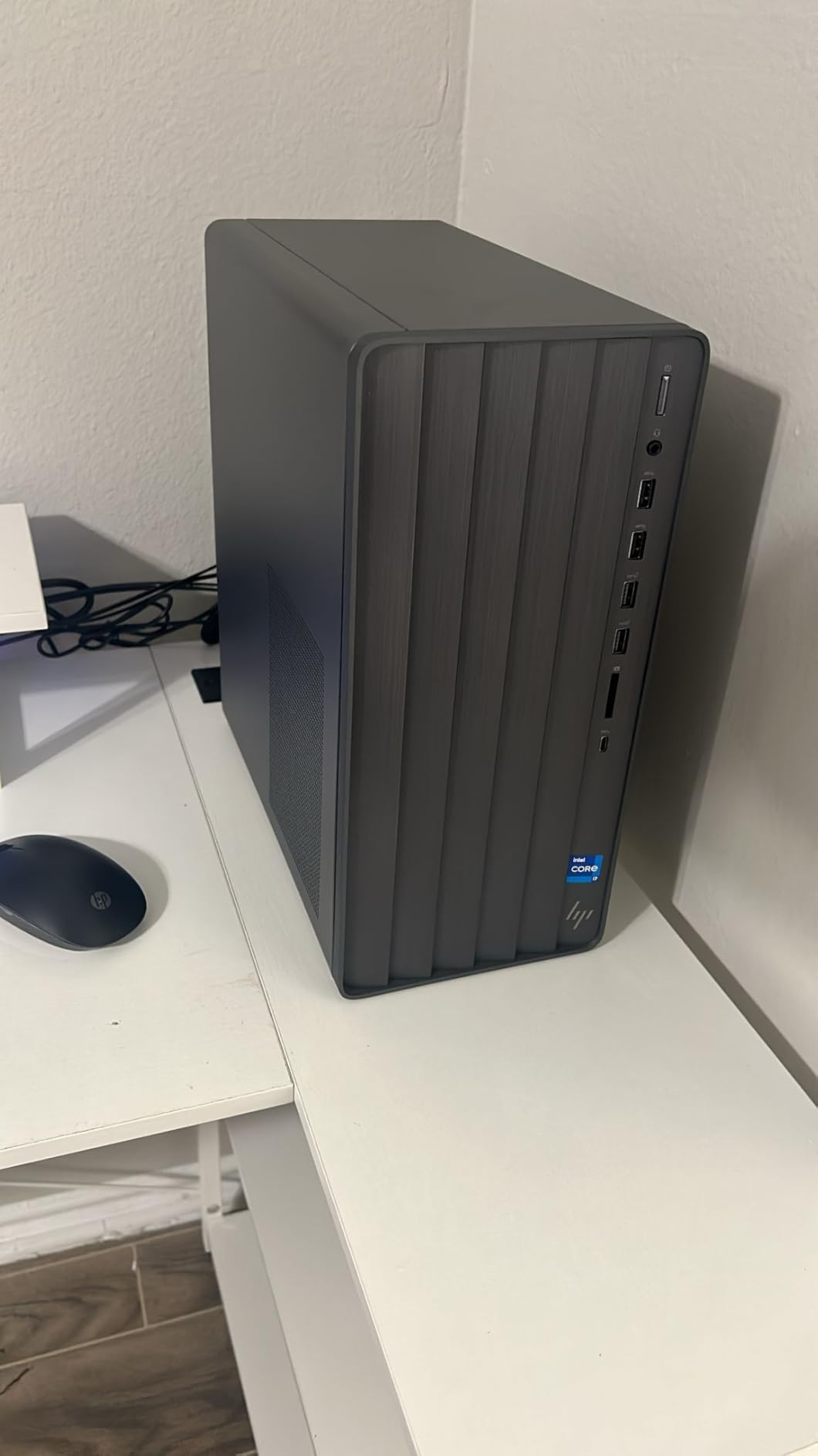 HP 2025 Omnidesk (Envy Next Brand) M02 AI Copilot Business Tower Desktop, Core i7-14700, 32GB DDR5, 1TB SSD, Wired KB & Mouse, Wi-Fi 6, Bluetooth, W11P, Bundle with ADATA 512GB External SSD - Customer Photo 1