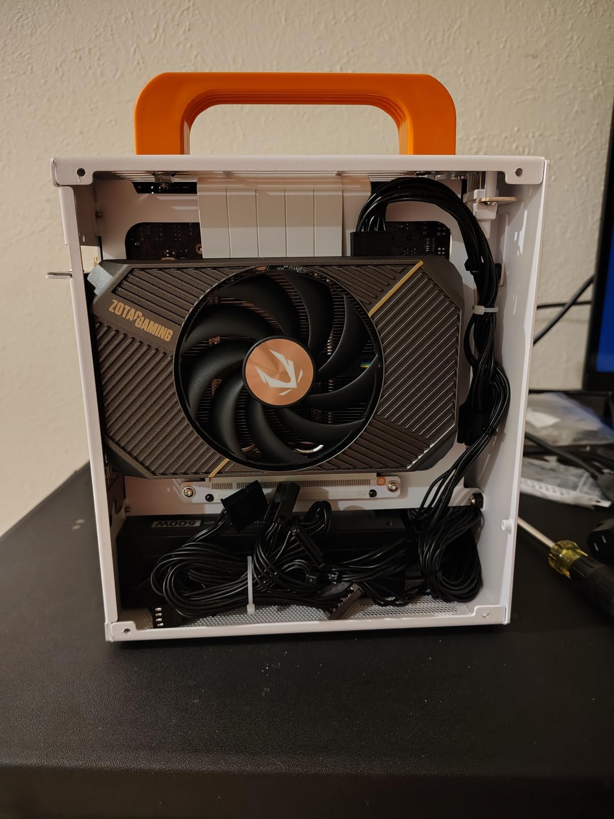 ZOTAC MEK AI-Enhanced Gaming PC Desktop Computer - NVIDIA GeForce RTX 5060, AMD Ryzen 5 7600 up to 5.1GHz, 16GB RGB DDR5, 1TB NVME M.2 SSD, 650W 80+ Gold PSU, WiFi 5,BT 5.2, Windows 11 Home - Customer Photo 2