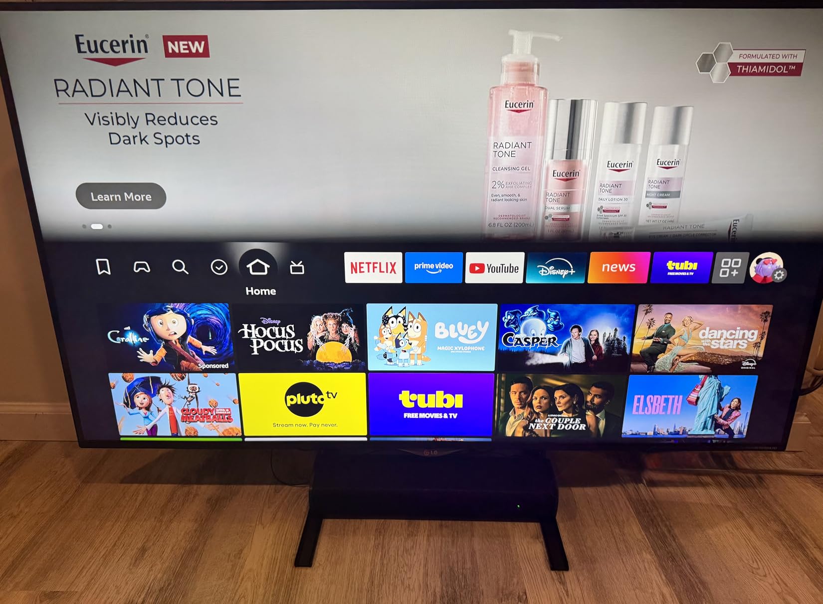 MZEIBO Sound Bar, 50W Soundbar for Smart TV Bluetooth 5.3 Speaker 17Inch with ARC/Optical/AUX Connection Surround for Home Theater Audio TV/PC/Gaming/Projectors - Customer Photo 1