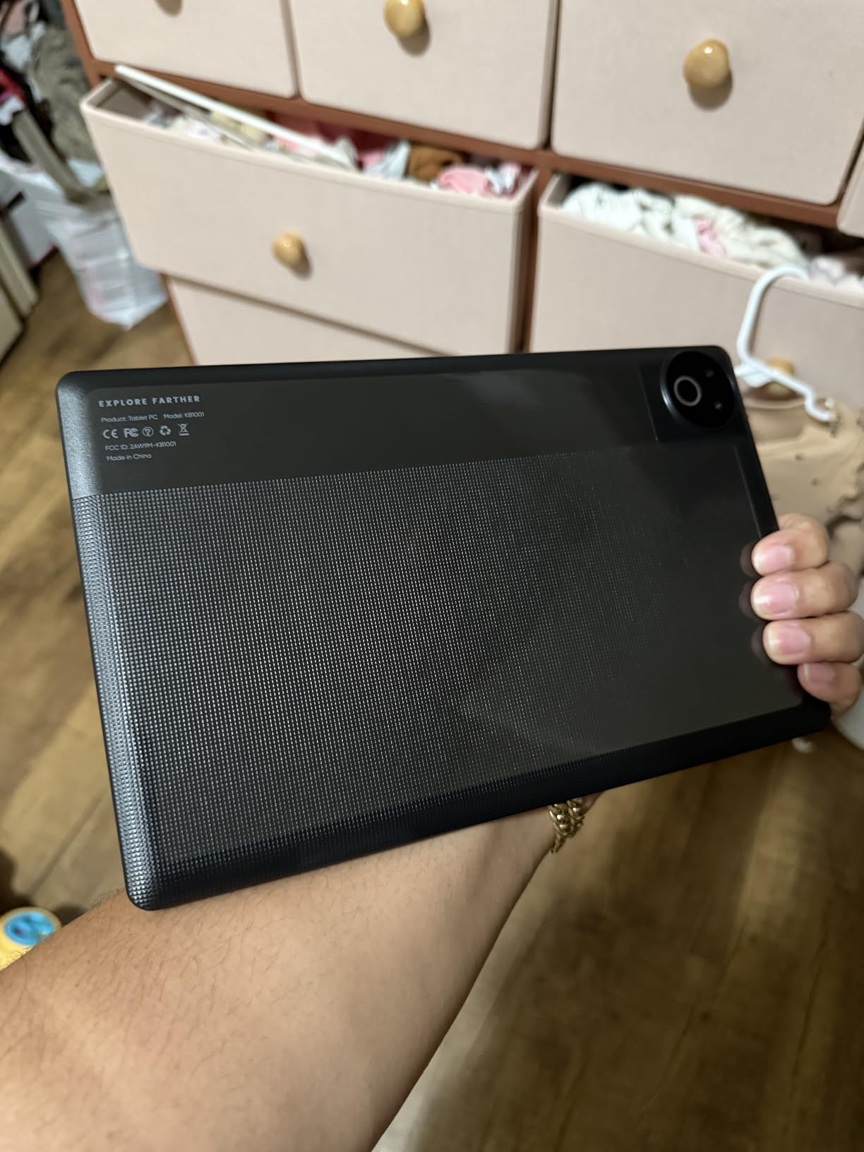 Tablet 10 Inch Android 15 OS GMS Certified Tablets PC 1.8 GHz 5-Core 20 (3+17) GB RAM 64 GB ROM 1 TB Expandable 1280x800 HD IPS Touch Screen 5000 mAh WiFi 6 Bluetooth 5.4 Dual Camera 2025 (Black) Customer Review Tablet 10 Inch Android 15 OS GMS Certified Tablets PC 1.8 GHz 5-Core 20 (3+17) GB RAM 64 GB ROM 1 TB Expandable 1280x800 HD IPS Touch Screen 5000 mAh WiFi 6 Bluetooth 5.4 Dual Camera 2025 (Black) - Customer Photo 1