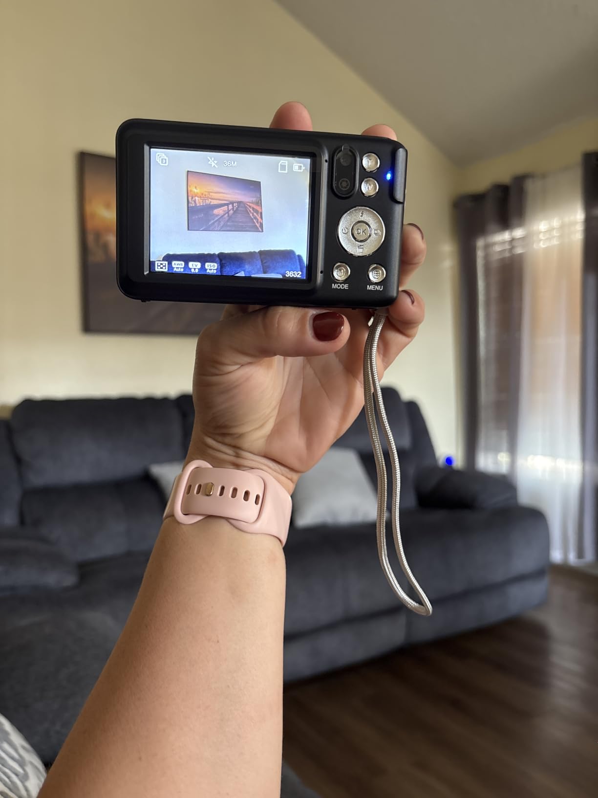 5K Digital Camera for Photography, 64MP Touchscreen WiFi Camera with Autofocus 6X Optical & 16X Digital Zoom, Dual-Lens Vlogging Camera for YouTube Video Anti-Shake, Travel Compact Camera with Flash Customer Review 5K Digital Camera for Photography, 64MP Touchscreen WiFi Camera with Autofocus 6X Optical & 16X Digital Zoom, Dual-Lens Vlogging Camera for YouTube Video Anti-Shake, Travel Compact Camera with Flash - Customer Photo 1