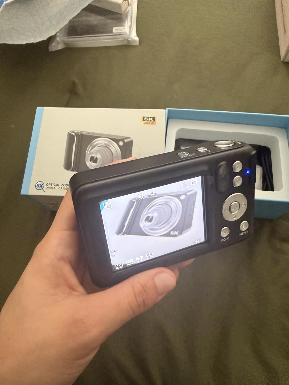 5K Digital Camera for Photography, 64MP Touchscreen WiFi Camera with Autofocus 6X Optical & 16X Digital Zoom, Dual-Lens Vlogging Camera for YouTube Video Anti-Shake, Travel Compact Camera with Flash Customer Review 5K Digital Camera for Photography, 64MP Touchscreen WiFi Camera with Autofocus 6X Optical & 16X Digital Zoom, Dual-Lens Vlogging Camera for YouTube Video Anti-Shake, Travel Compact Camera with Flash - Customer Photo 4