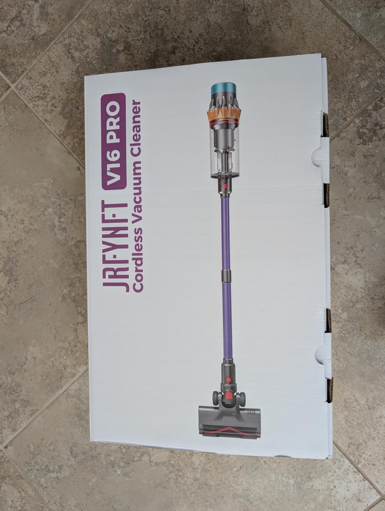 Cordless Vacuum Cleaner, 600W 50KPA 70Min Powerful Vacuum Cleaners for Home, Self-Standing Stick Vacuum Cordless Rechargeable/ Anti-Tangle/OLED Screen/1.8L Cup for Home Pet Hair/Carpet/Hardwood Floor - Customer Photo 2