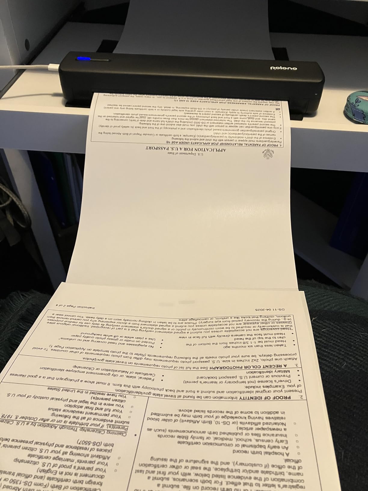 POLONO Portable Printer - Customer Photo 2