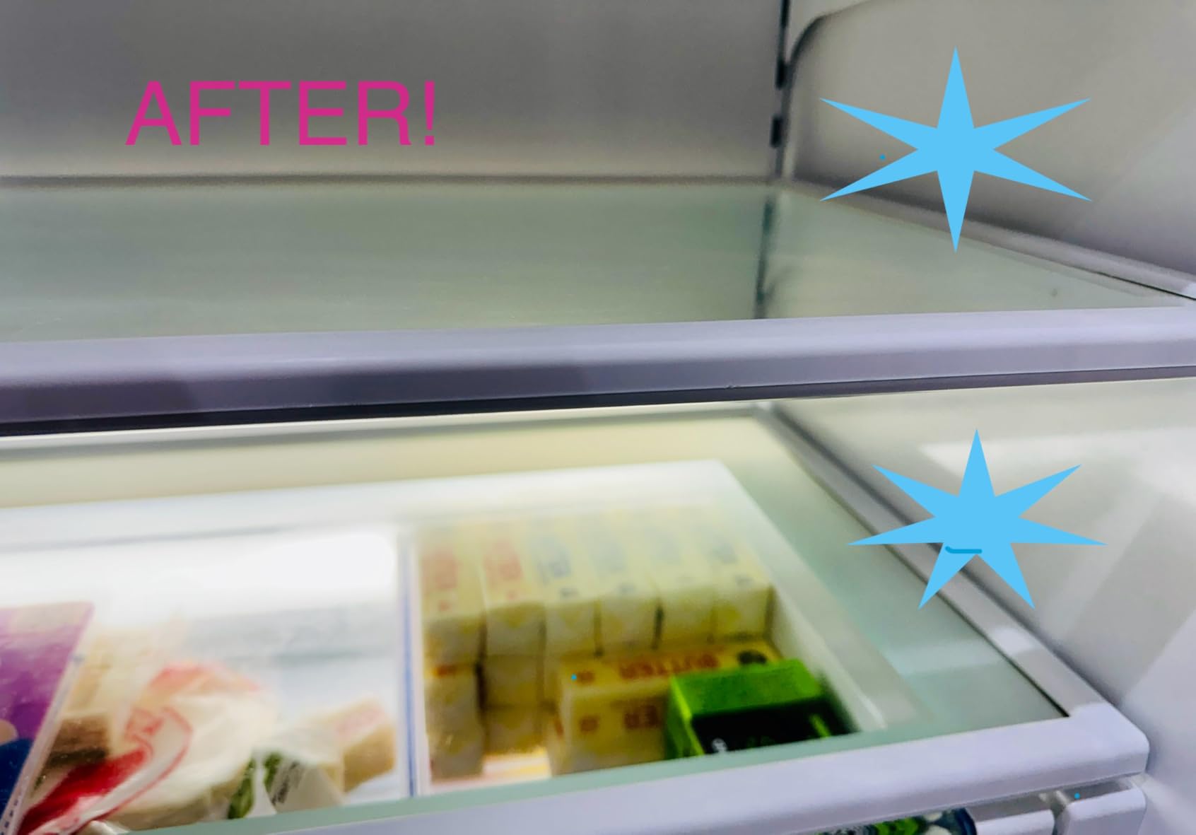 Oh Yuk Fridge Cleaner – Cleans Inside Refrigerator for Spotless, Food-Contact Safe Surfaces | Biodegradable, Vegan, Cruelty-Free | Effortlessly Lifts Sticky Messes & Dried-On Food | Spray Bottle - Customer Photo 2