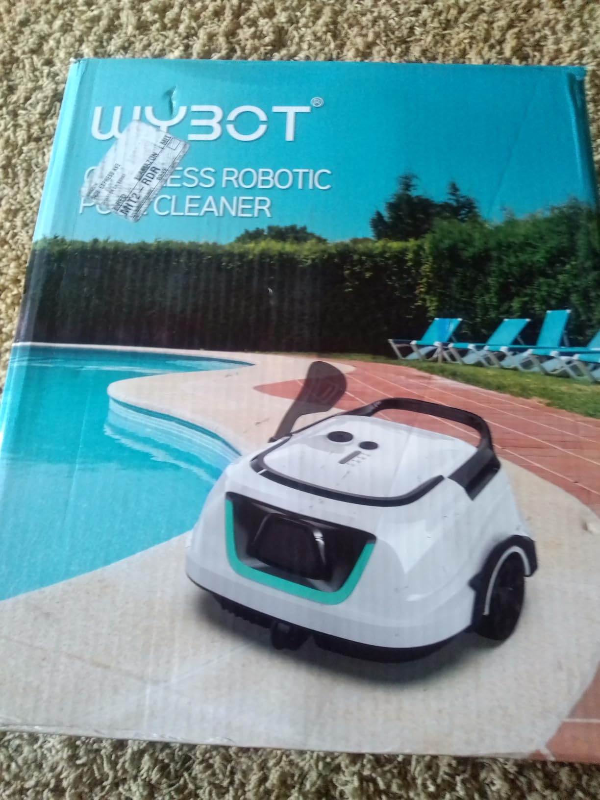 WYBOT Cordless Robotic Pool Cleaner, Automatic Pool Vacuum with 120 Mins, Double Filters, LED Indicator, 2.5h Charging, Ideal for Above Ground Flat Pools (Black Green) Customer Review WYBOT Cordless Robotic Pool Cleaner, Automatic Pool Vacuum with 120 Mins, Double Filters, LED Indicator, 2.5h Charging, Ideal for Above Ground Flat Pools (Black Green) - Customer Photo 4
