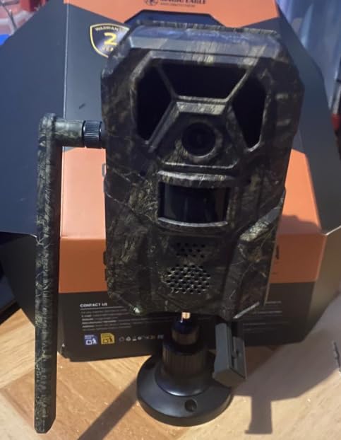 MagicEagle® Trail Camera 4G Cellular Trail Cameras 2K Audible Video 0.3s Trigger No-Glow IR Night Vision IP66 Hunting Essentials with 32GB Memory Card 13,000 mAh Battery Solar Panel Anti-Theft Tech Customer Review MagicEagle® Trail Camera 4G Cellular Trail Cameras 2K Audible Video 0.3s Trigger No-Glow IR Night Vision IP66 Hunting Essentials with 32GB Memory Card 13,000 mAh Battery Solar Panel Anti-Theft Tech - Customer Photo 2