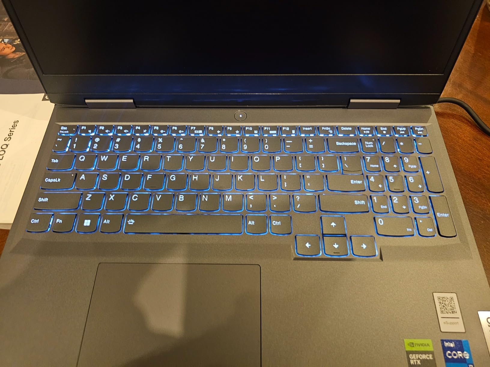 Lenovo LOQ 15 15AHP9 RTX 4060 AI Gaming Laptop, 15.6 FHD 144Hz, AMD Ryzen 7 8845HS, NVIDIA RTX 4060, 16GB DDR5 RAM, 1TB SSD, Backlit Keyboard, RJ-45, Bundle with PCO Laptop Cooler - Customer Photo 1