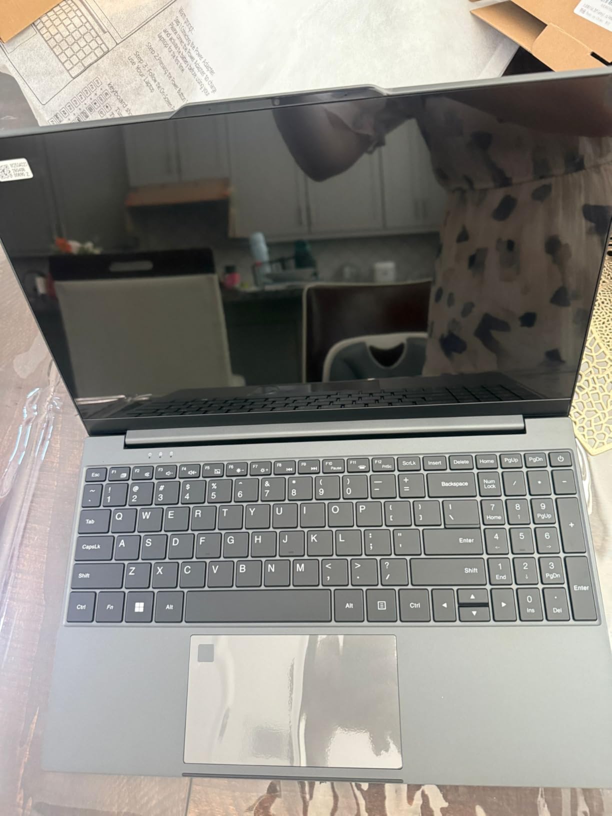 2025 Laptop Computer,15.6 inch Gaming Laptop, Ryzen 5 7430U, Radeon Graphics, 16 GB RAM,512GB SSD, Wi-Fi 5, Long Battery Life, Win 11 Pro & Offic, Backlit Keyboard,ryzen 5 laptops - Customer Photo 2