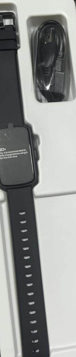 Fitness Tracker, Smart Watch for Women Men with 24/7 Heart Rate/Blood Pressure/Blood Oxygen Monitor,Sleep Tracker,Step & Calorie Counter, IP68 Waterproof Fitness Watches Compatible with Android&iPhone - Customer Photo 2