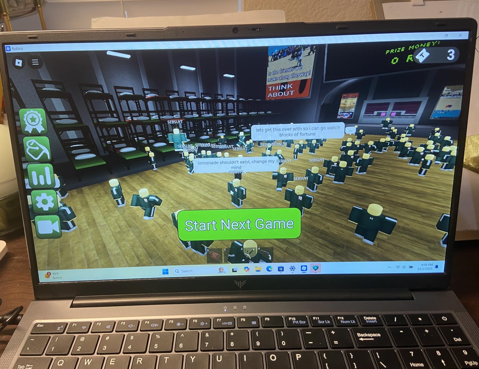 2025 Gaming Laptop, 15.6inch Laptop Computer with AMD Ryzen 7 5700U(8C/16T, Up to 4.3GHz), 16GB RAM 512GB NVMe SSD Windows 11 Laptop, Radeon RX Vega 8 Graphics,WiFi 6 - Customer Photo 2