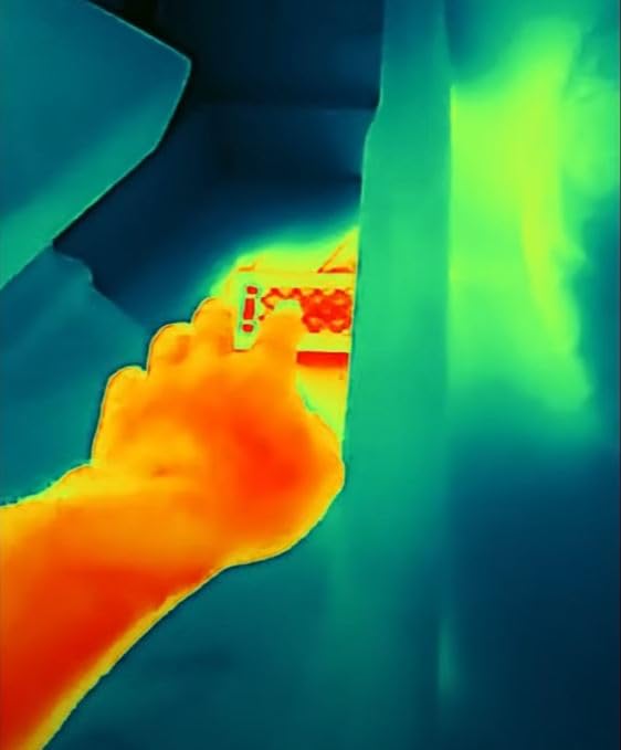 P2 - Thermal Camera for Android, 512×384 Super IR Resolution Infrared Imager with 1.5℃ PCB Accuracy, -4℉ to 1112℉ High Temp, Work for Home Inspection - Customer Photo 1