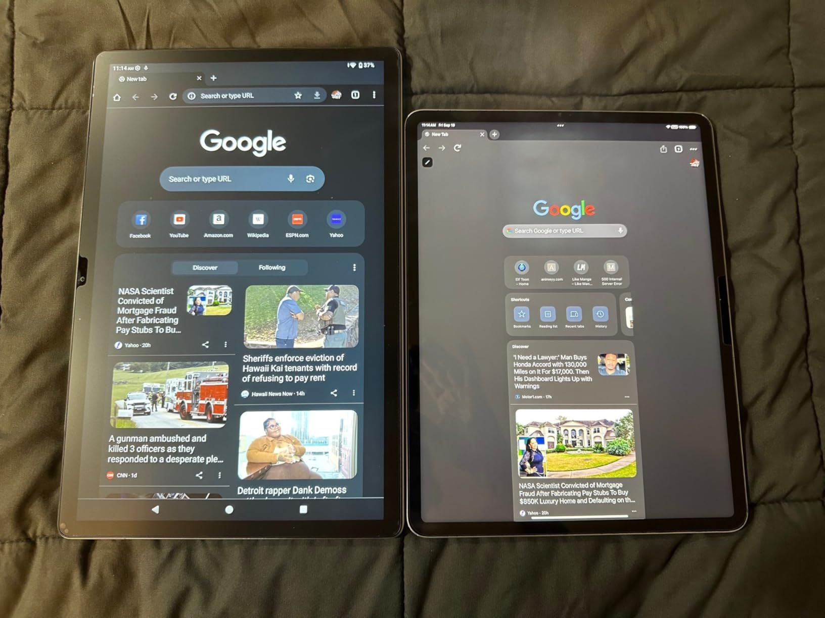 Android 15 Tablet, 14 Inch Tablet, 16GB RAM+256GB ROM, 1920x1200 FHD IPS Display Anti-Glare, T616 Octa-Core Processor, 10000mAh Battery, with Stylus, Stand Case & 6ft USB Cable (Space Gray) - Customer Photo 2