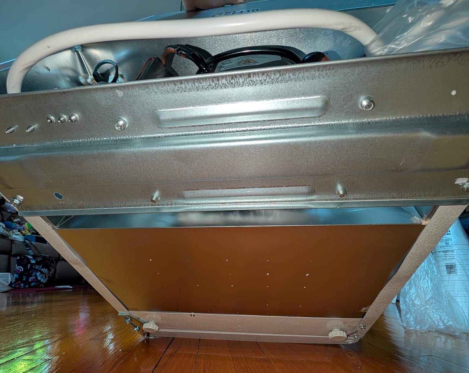 Antarctic Star 2.56 Cu.Ft. Mini Fridge with Freezer, Small Refrigerators with Adjustable Thermostat, Low Noise, Energy Saving, Compact Refrigerators for College Dorm, Office, Bedroom, Stainless Steel Customer Review Antarctic Star 2.56 Cu.Ft. Mini Fridge with Freezer, Small Refrigerators with Adjustable Thermostat, Low Noise, Energy Saving, Compact Refrigerators for College Dorm, Office, Bedroom, Stainless Steel - Customer Photo 1