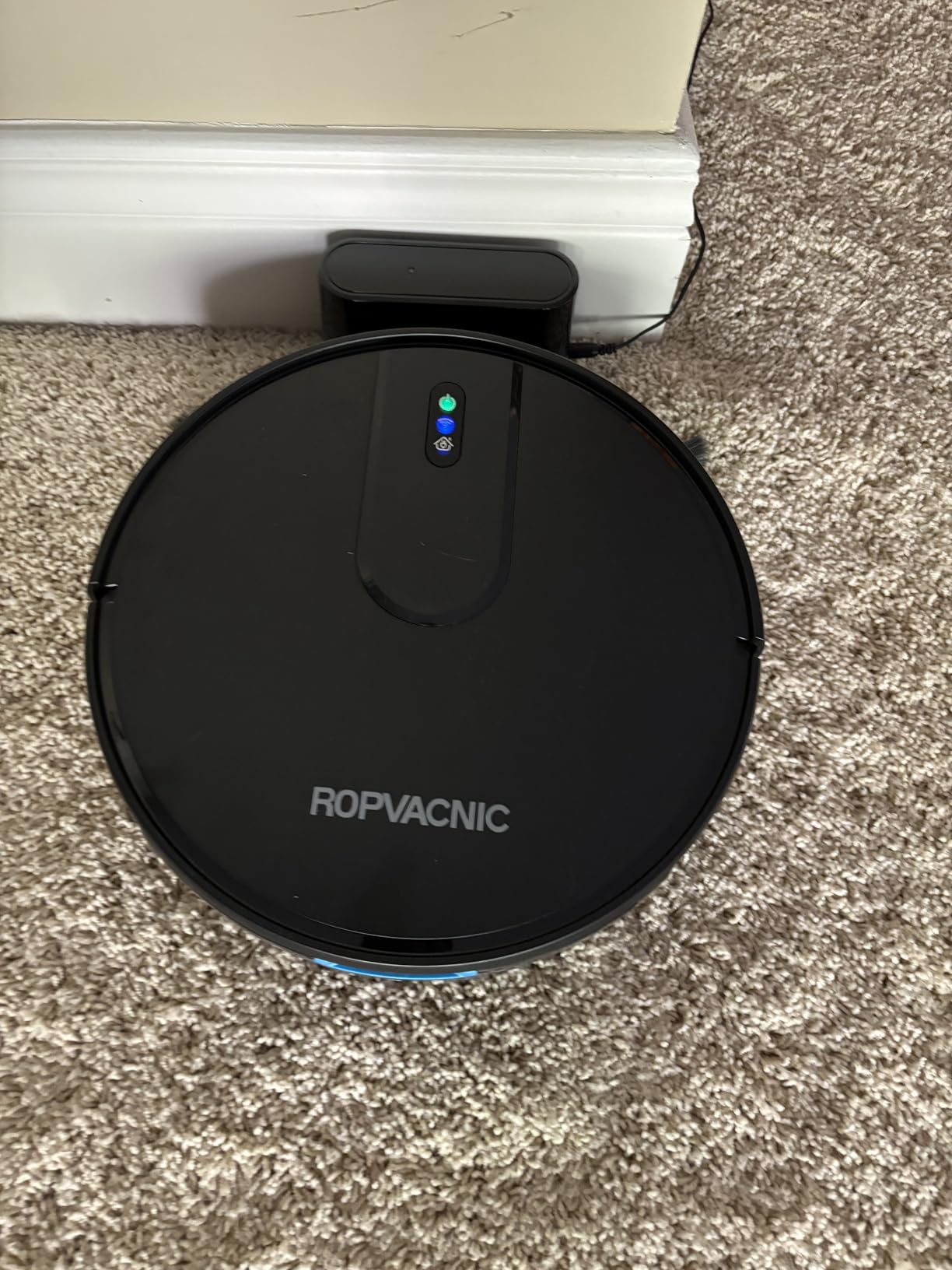 ROPVACNIC Robot Vacuum Cleaner Robot Vacuum and Mop Combo with 4000Pa Suction, Personalized Cleaning Adjustments, Self-Charging Robotic Vacuum Cleaner, Advanced Obstacle Avoidance - Customer Photo 1