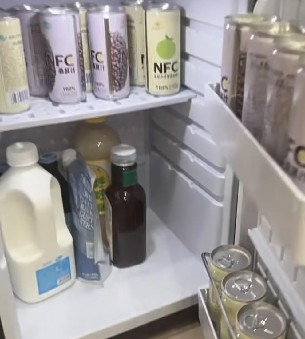 2.56 Cu.ft Compact Refrigerator with Reversible Single Door, Silver - Customer Photo 1