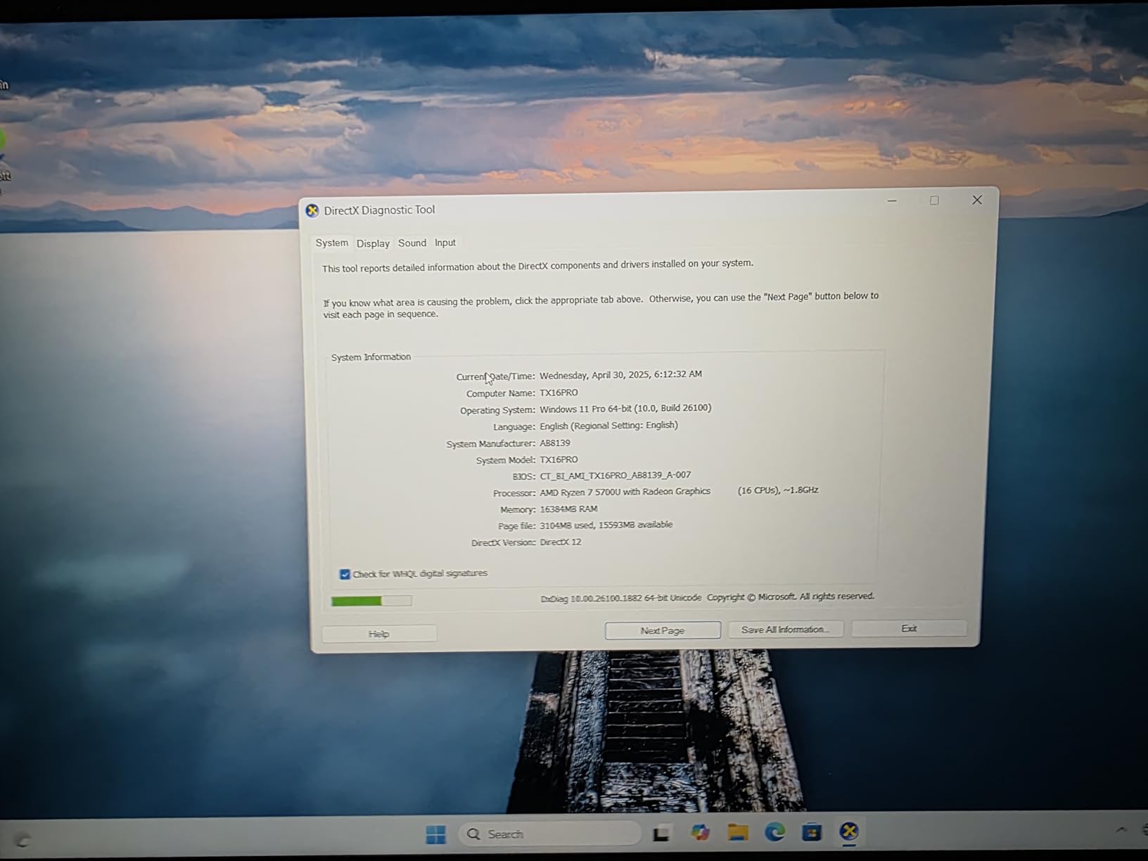 Gaming Laptop, 16.0inch Laptop Computer with AMD Ryzen 7 5825U(8C/16T, Up to 4.5GHz), 16GB RAM 512GB NVMe SSD Windows 11 Laptop, Radeon RX Vega 8 Graphics,WiFi 6, Backlit KB Customer Review Gaming Laptop, 16.0inch Laptop Computer with AMD Ryzen 7 5825U(8C/16T, Up to 4.5GHz), 16GB RAM 512GB NVMe SSD Windows 11 Laptop, Radeon RX Vega 8 Graphics,WiFi 6, Backlit KB - Customer Photo 1