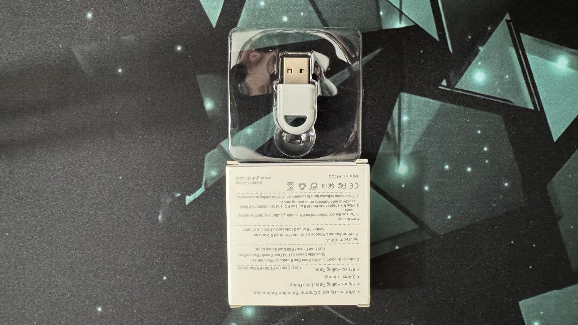 GuliKit Hyperlink 2 Fastest Wireless Adapter for Xbox One/Xbox Series X|S/Elite 2/PS5 Dual Sense/Edge/PS4/Switch Pro Controller-Play on PC & Switch/2 & Android & SteamOS, Plug & Play Converter Customer Review GuliKit Hyperlink 2 Fastest Wireless Adapter for Xbox One/Xbox Series X|S/Elite 2/PS5 Dual Sense/Edge/PS4/Switch Pro Controller-Play on PC & Switch/2 & Android & SteamOS, Plug & Play Converter - Customer Photo 1