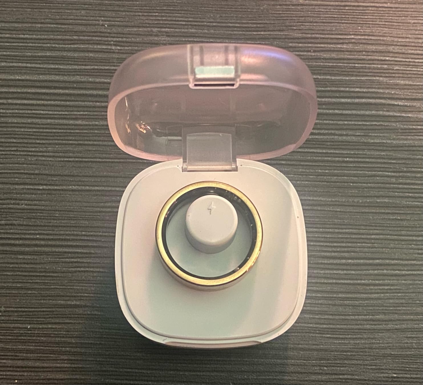 Smart Ring with Sleep Apnea Monitoring, No APP Subscription, 10-Day Battery Life, Stress/Heart Rate/Women's Health Tracker, Android & iOS Compatible (Black, 8) - Customer Photo 2