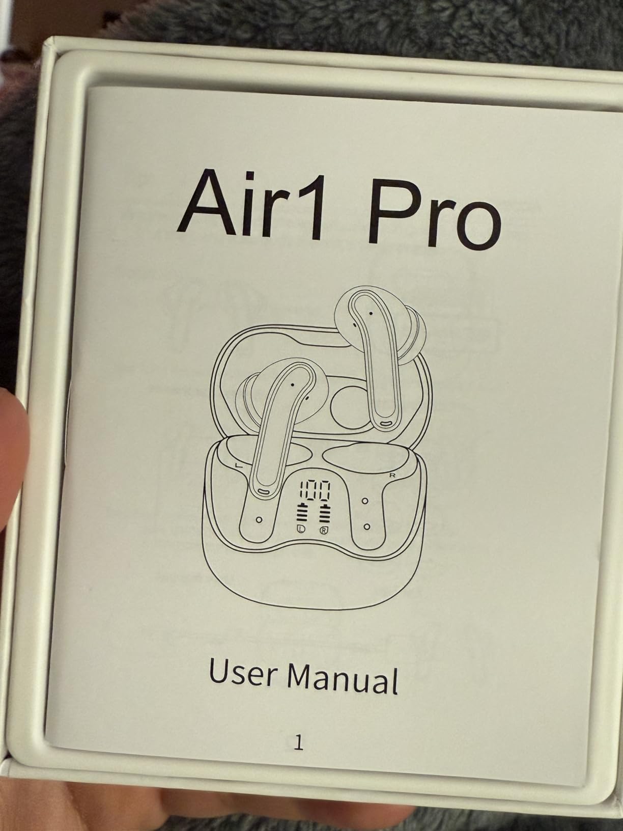 Adaptive Hybrid Active Noise Canceling Wireless Earbuds, 6 Mics ENC Clear Call Ear Buds, Hi-Res Audio Deep Bass Bluetooth 5.4 Headphones, 48H Playtime, Wireless Charging, Multipoint Connection, Black - Customer Photo 4