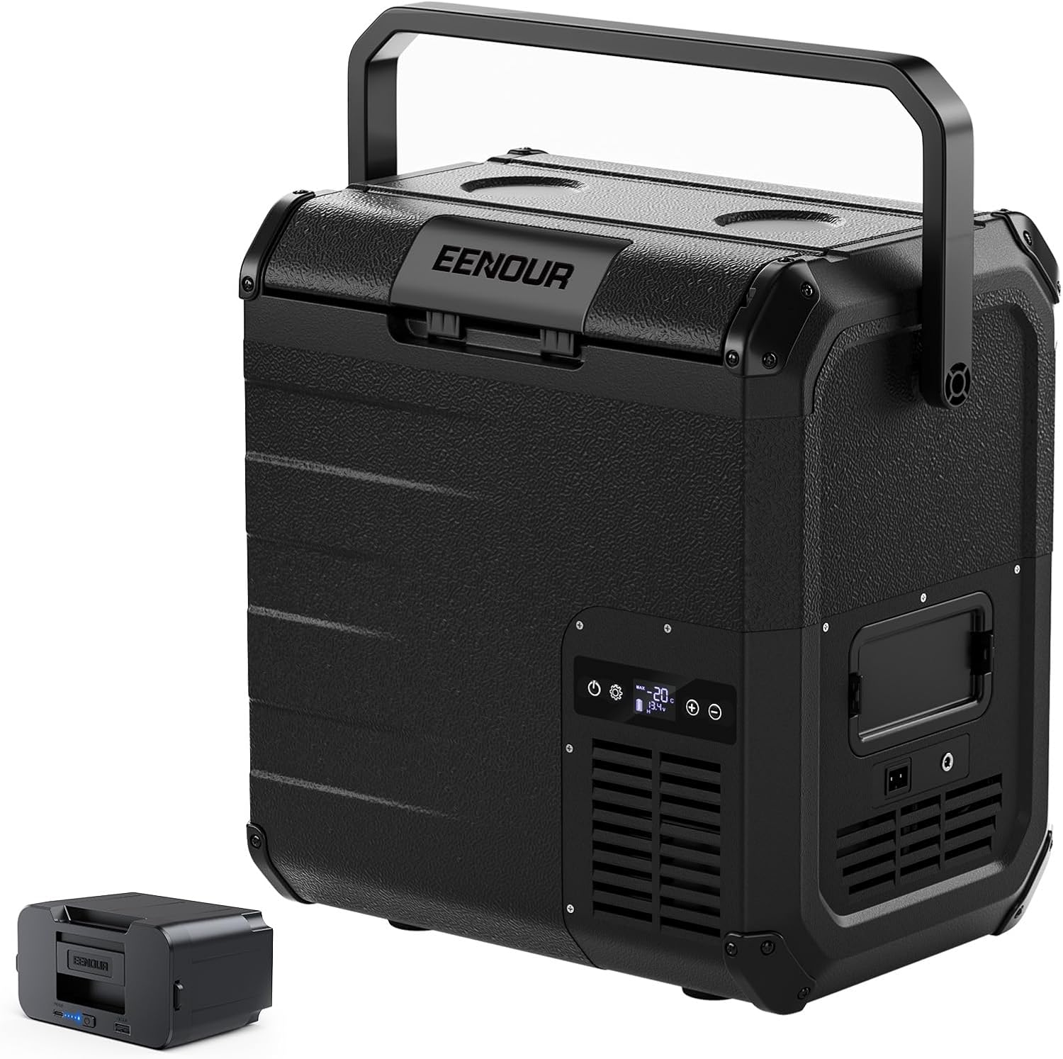 EENOUR D18 19Qt/18L 12V Car Refrigerator with Detachable Battery – Solar/AC/DC Powered Car Freezer Customer Review EENOUR D18 19Qt/18L 12V Car Refrigerator with Detachable Battery – Solar/AC/DC Powered Car Freezer - Customer Photo 1