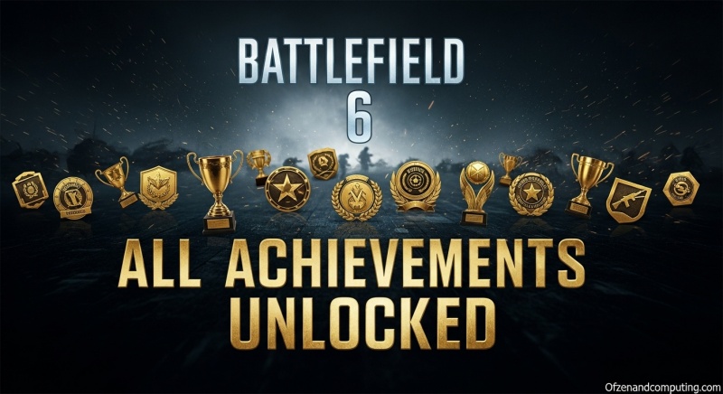 Battlefield 6 Trophy Guide