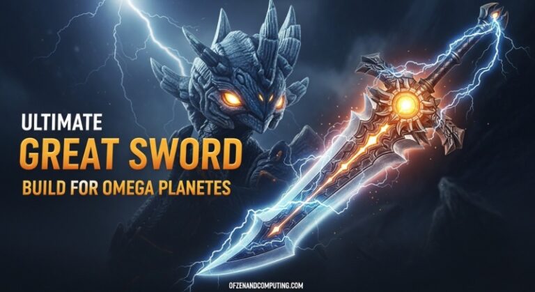 Best Great Sword Build for Omega Planetes (2026 Guide)