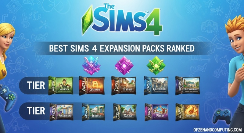 Best Sims 4 Expansion Packs Ranked