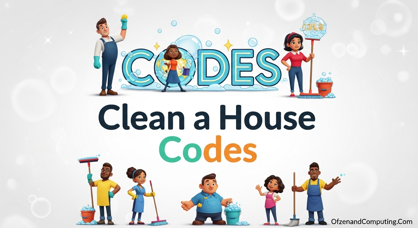 Clean a House codes