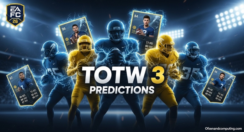 EA FC 26 TOTW 3 Predictions