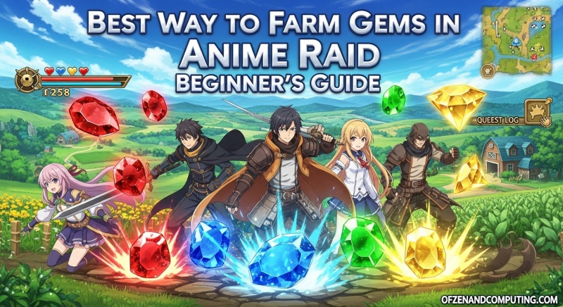 Farm Gems in Anime Raid