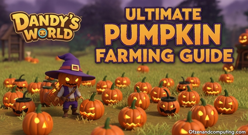 Farm Pumpkins Fast Dandys World Halloween