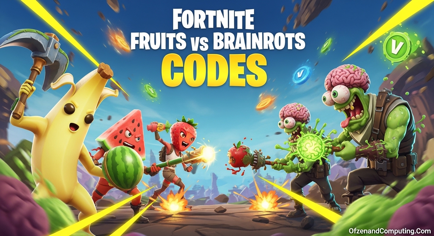 Fortnite Fruits vs Brainrots Codes