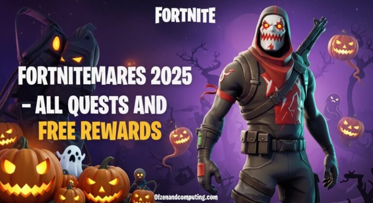 Fortnitemares 2025: Complete Quests & Free Rewards Guide