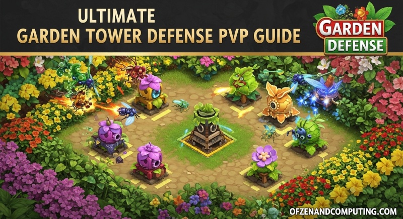 Garden Tower Defense PvP Update
