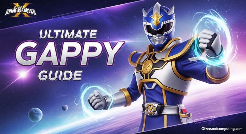 Get Gappy Anime Rangers X
