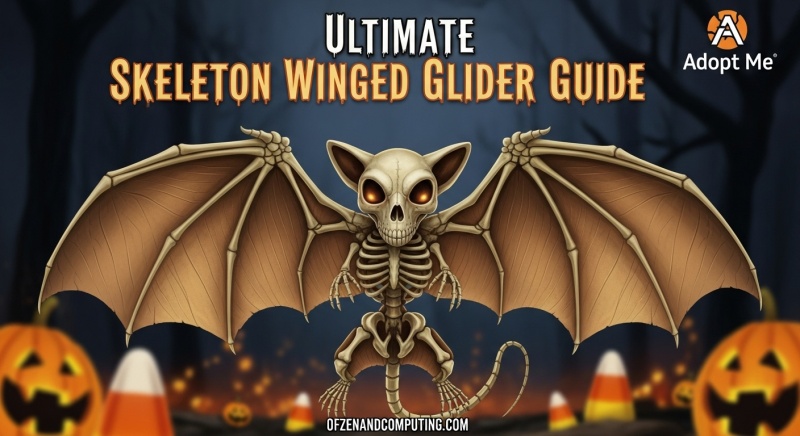 Get Skeleton Winged Glider Adopt Me