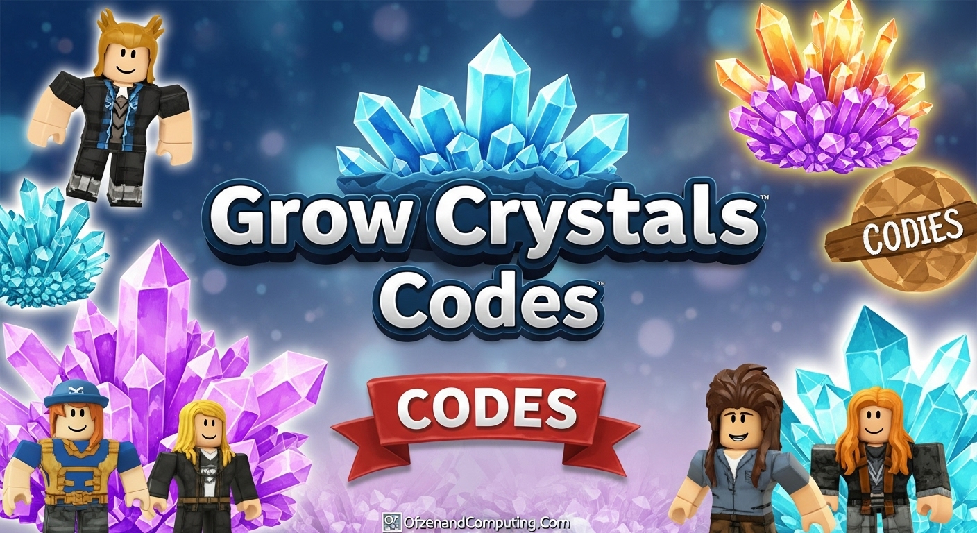 Grow Crystals codes