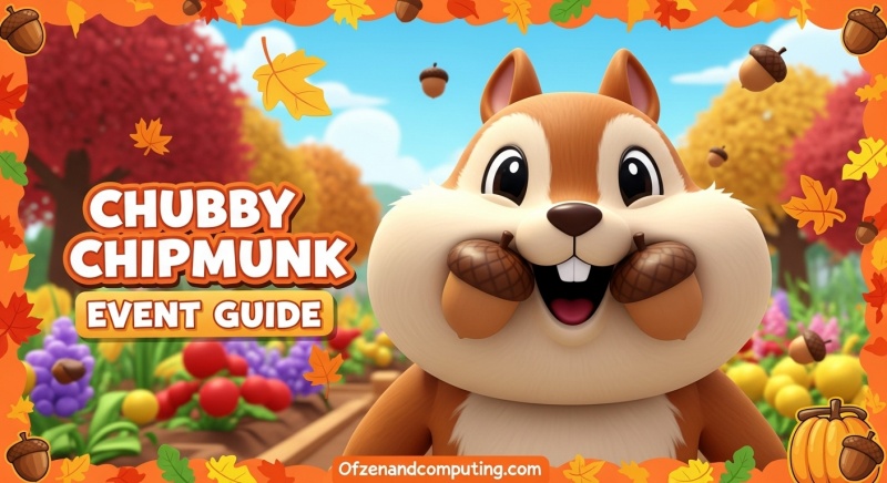 Grow a Garden Chubby Chipmunk Event Guide