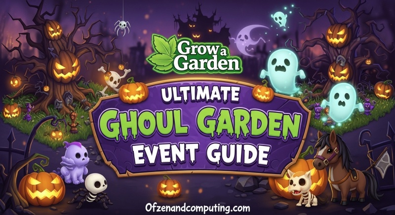 Grow a Garden Ghoul Event