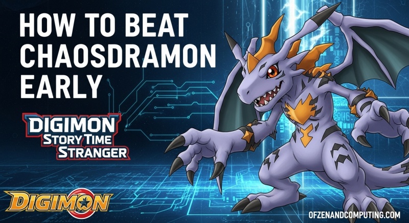 How to Beat Chaosdramon Early