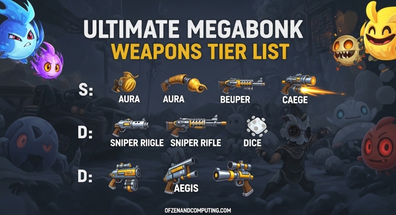 Megabonk Weapons Tier List