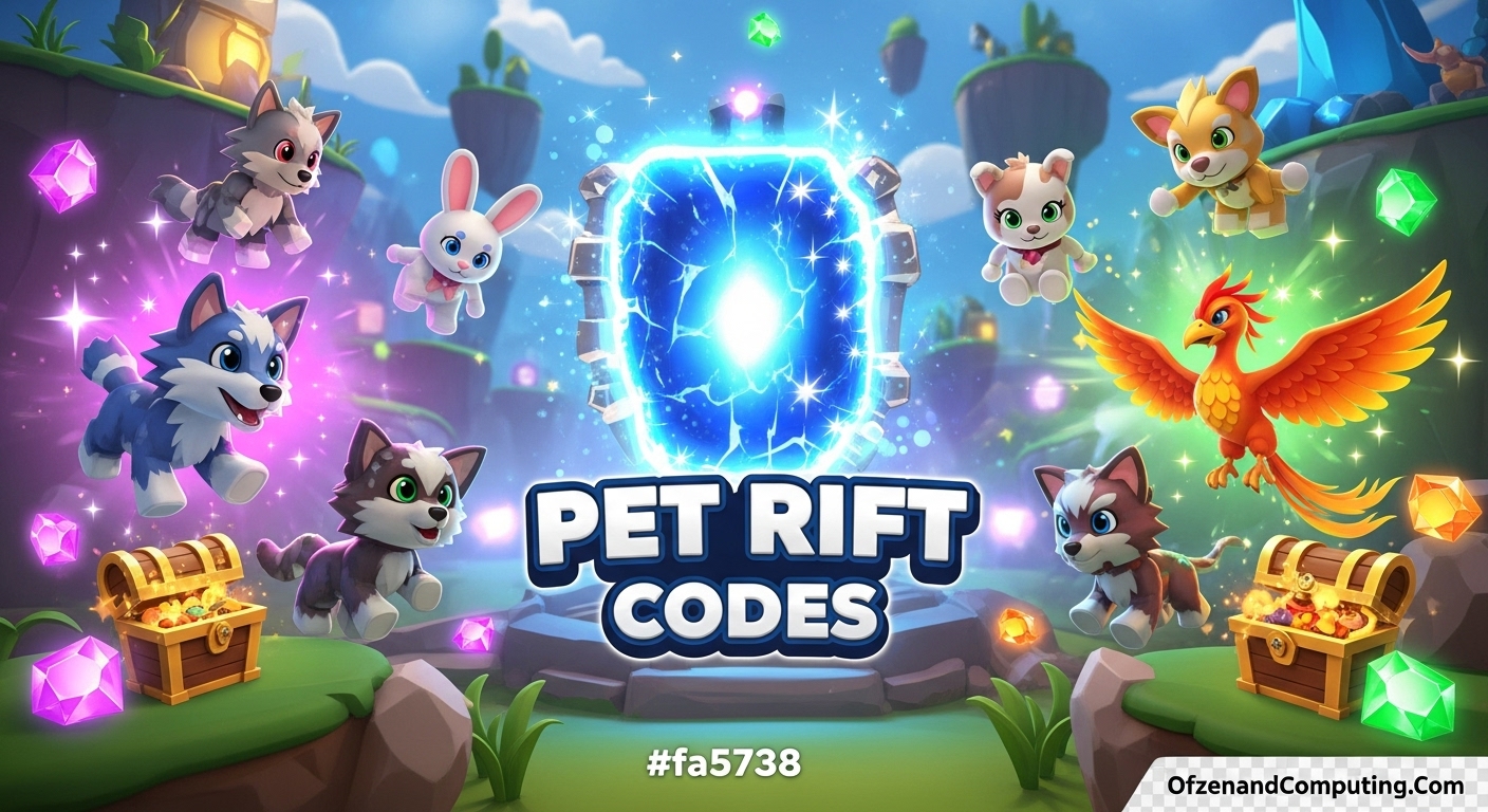 Pet Rift Codes