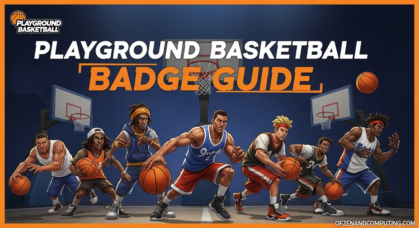 Playground Basketball Badge Guide