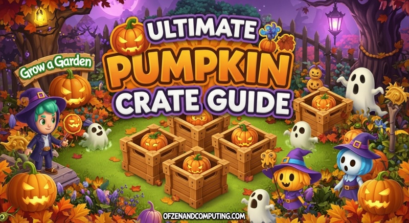 Pumpkin Crate Grow a Garden
