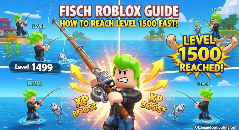 Reach Level 1500 Fast in Fisch