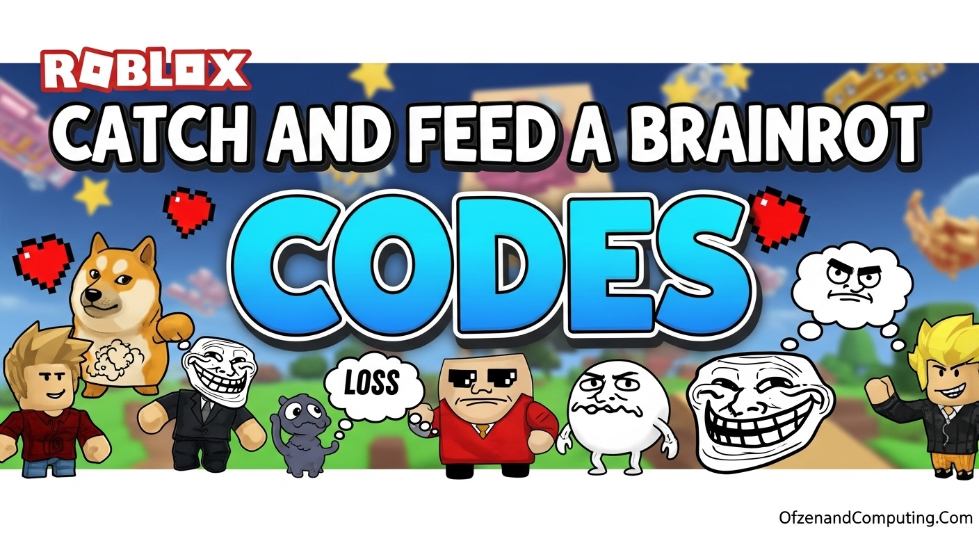 Roblox Catch and Feed a Brainrot Codes