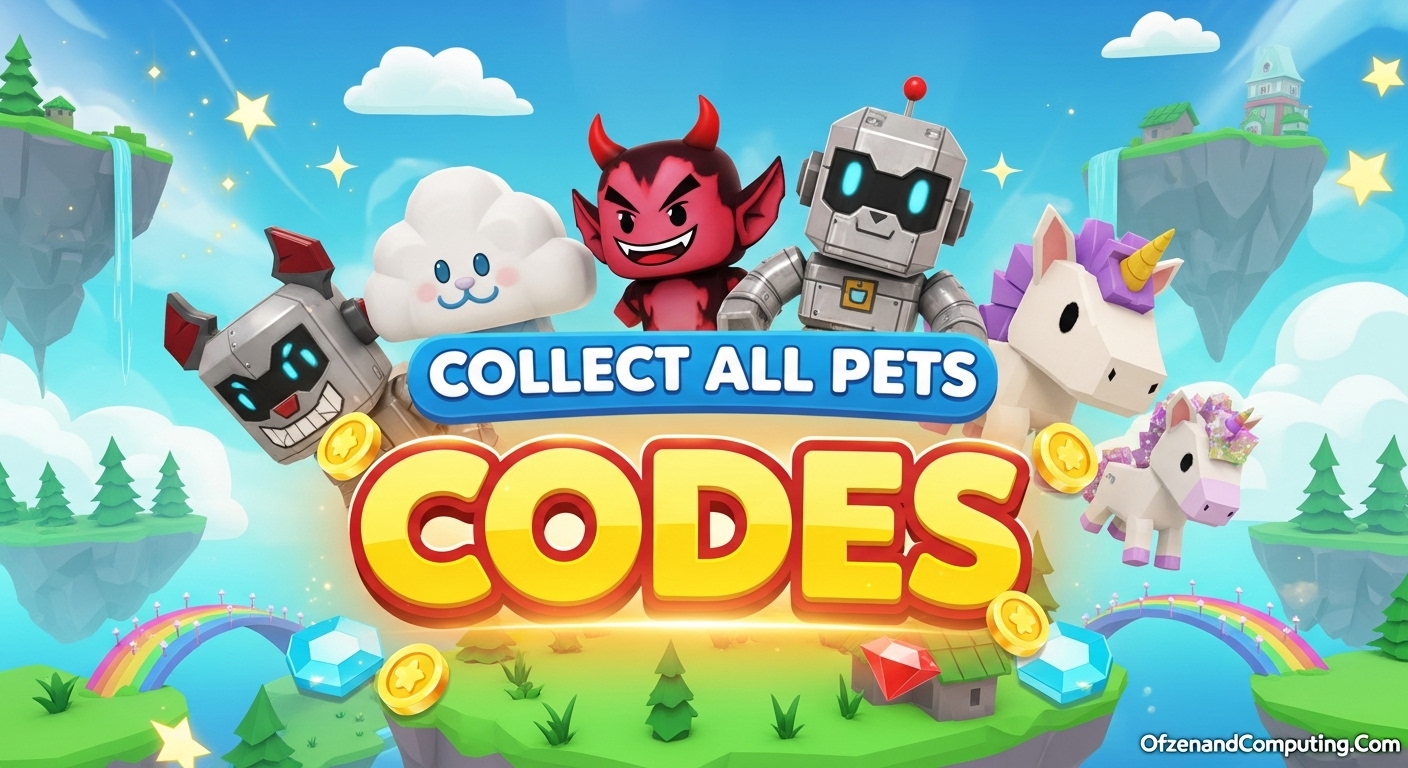 Roblox Collect All Pets codes