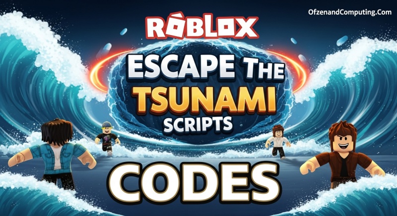 Roblox Escape The Tsunami Scripts